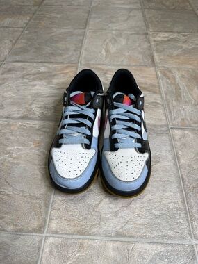 Nike Dunk Low Dance Multi-Color GS Shoe Size 5.5Y Multicolor FJ2686-100 Preowned